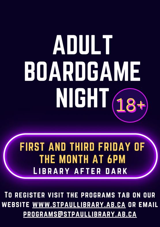 Library After Dark: Adult Boardgame Night