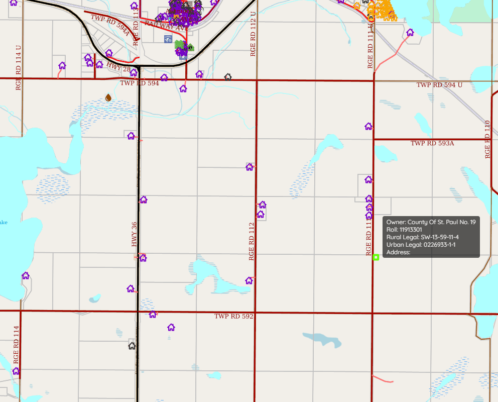 County of St. Paul Ashmont Raw Water Truckfill location in Alberta