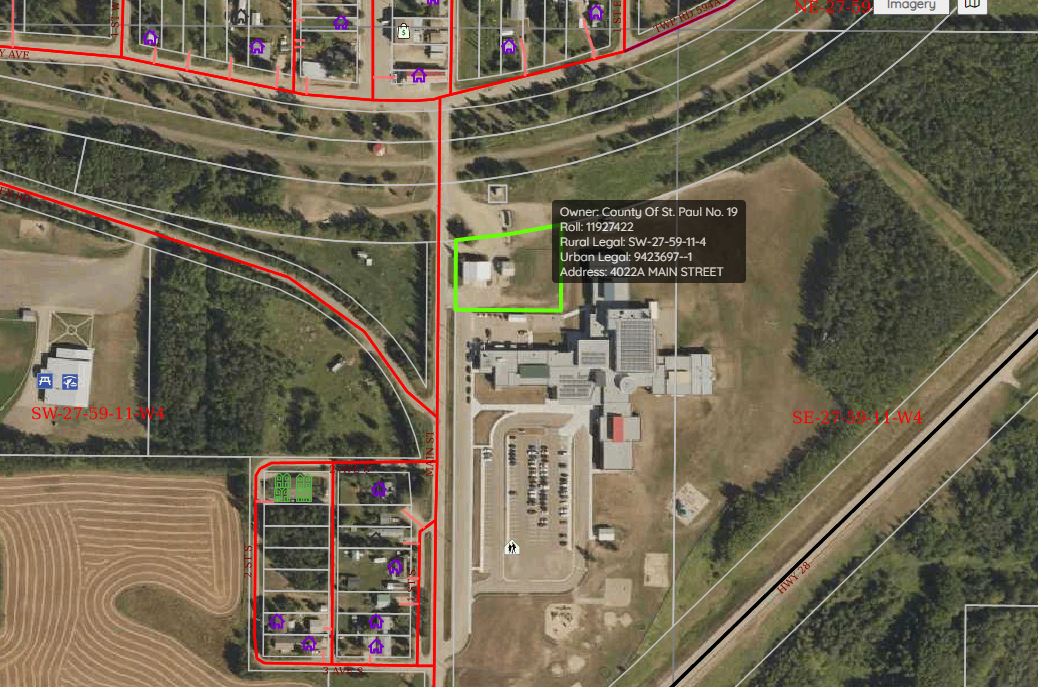 County of St. Paul Ashmont Potable Water Truckfill location in Alberta